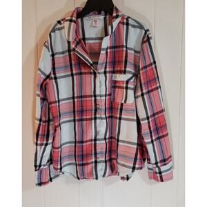 Victoria Secret size small multicolored 56% cotton 44% modal flannel